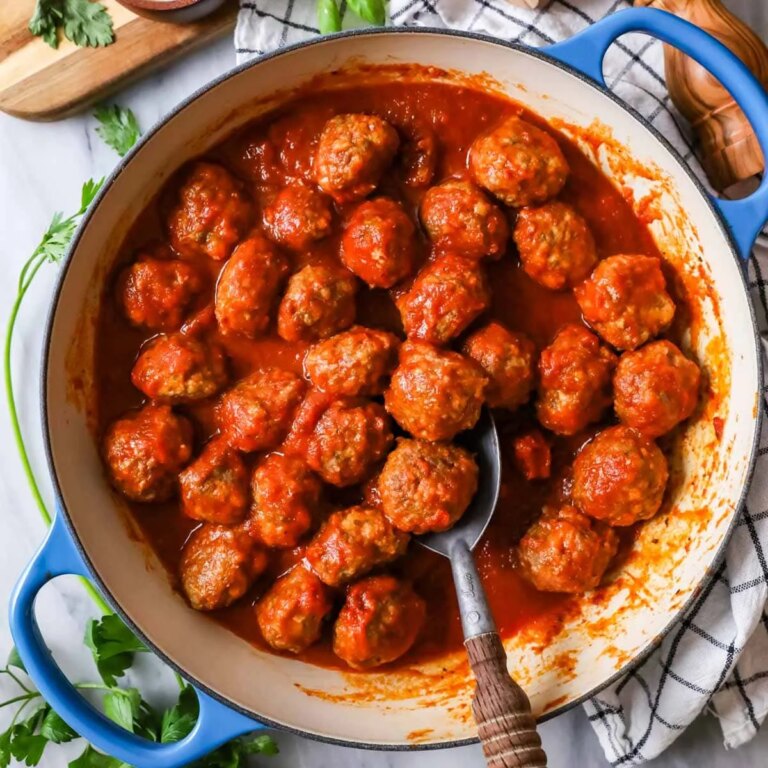 The Best Meatball Recipe (with Sauce!)